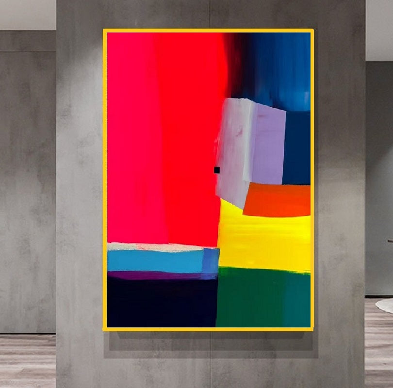 Handcrafted Abstract Painting Fine Art For Homedecor MA1551A