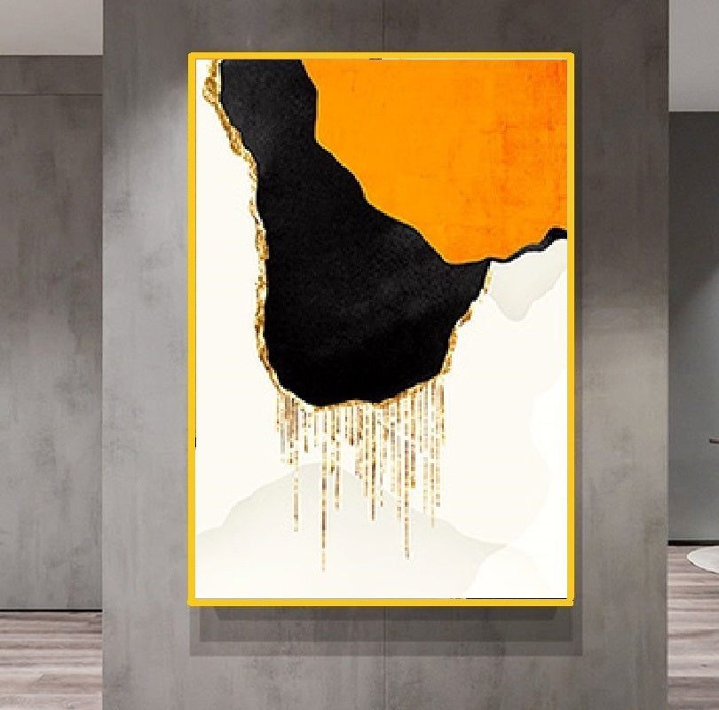Handcrafted Abstract Painting Fine Art For Homedecor MA1180B