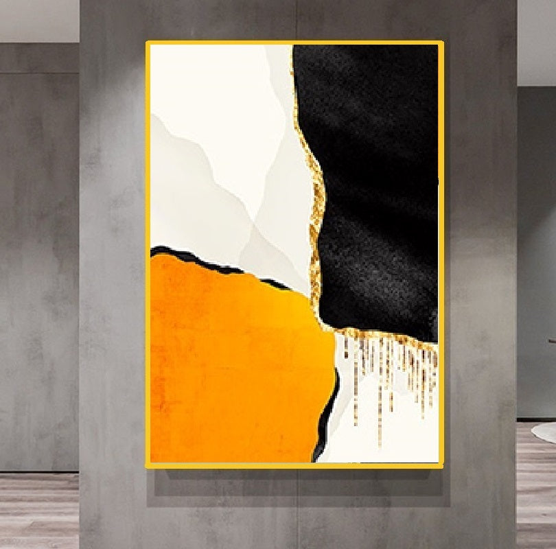 Handcrafted Abstract Painting Fine Art For Homedecor MA1180C