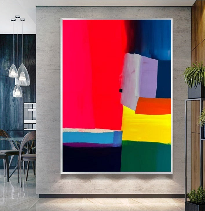 Handcrafted Abstract Painting Fine Art For Homedecor MA1551A