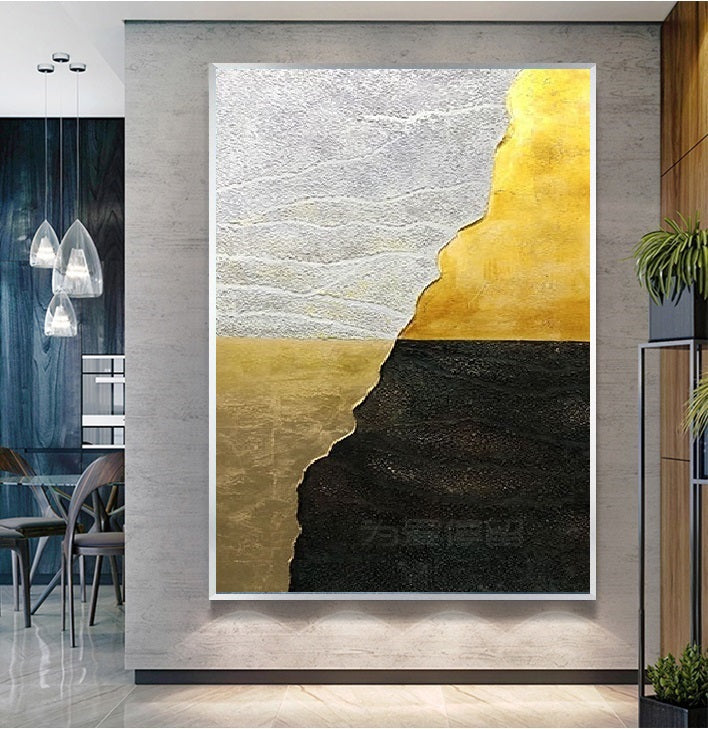 Handcrafted Abstract Painting Fine Art For Homedecor MA1201