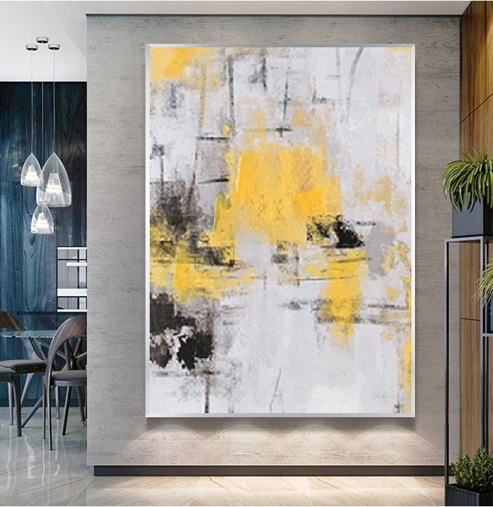 Handcrafted Abstract Painting Fine Art For Homedecor MA1141