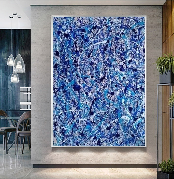 Handcrafted Abstract Painting Fine Art For Homedecor MA1419