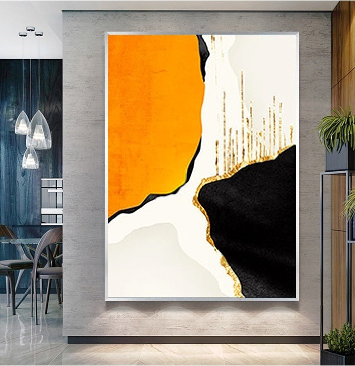 Handcrafted Abstract Painting Fine Art For Homedecor MA1180A