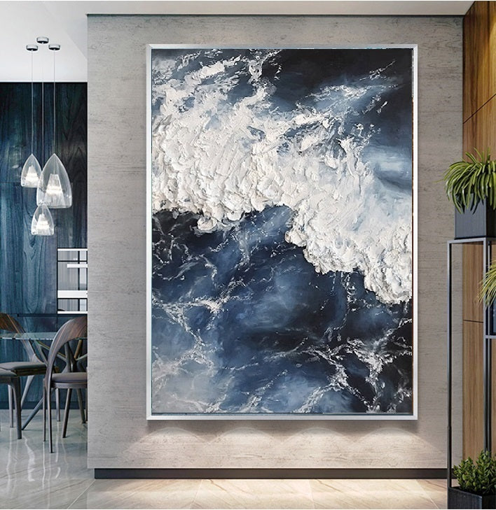 Handcrafted Abstract Painting Fine Art For Homedecor MA1307A