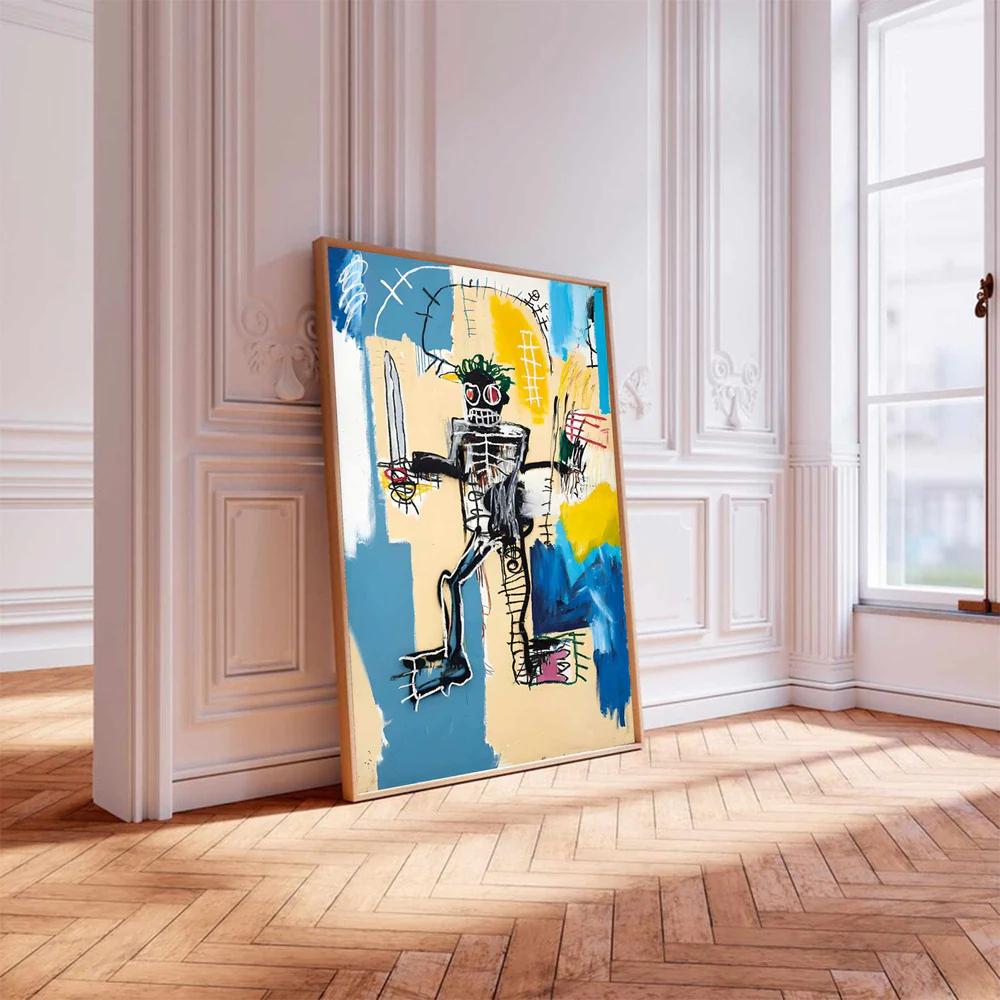 Handcrafted Abstract Painting Graffiti Art For Homedecor GA1013