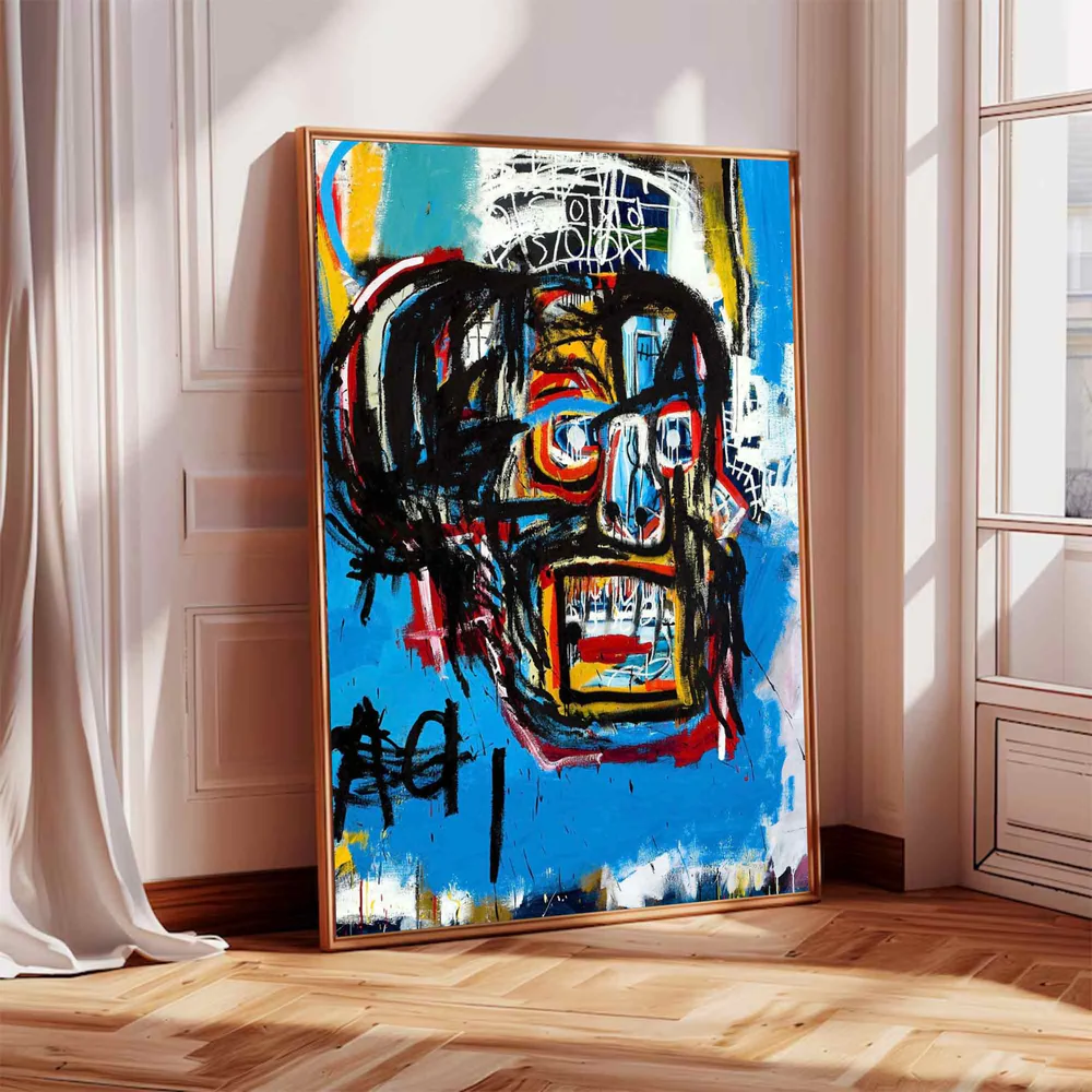 Handcrafted Abstract Painting Graffiti Art For Homedecor GA1021