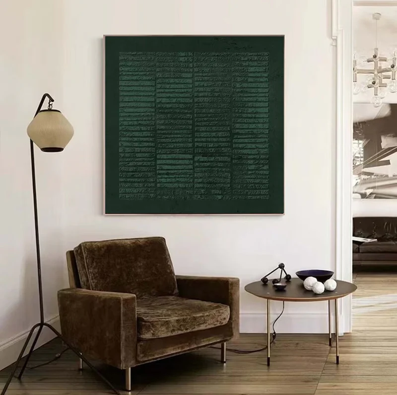 Handcrafted Abstract Painting Heavy Texture Wall Art For Homedecor HT1007