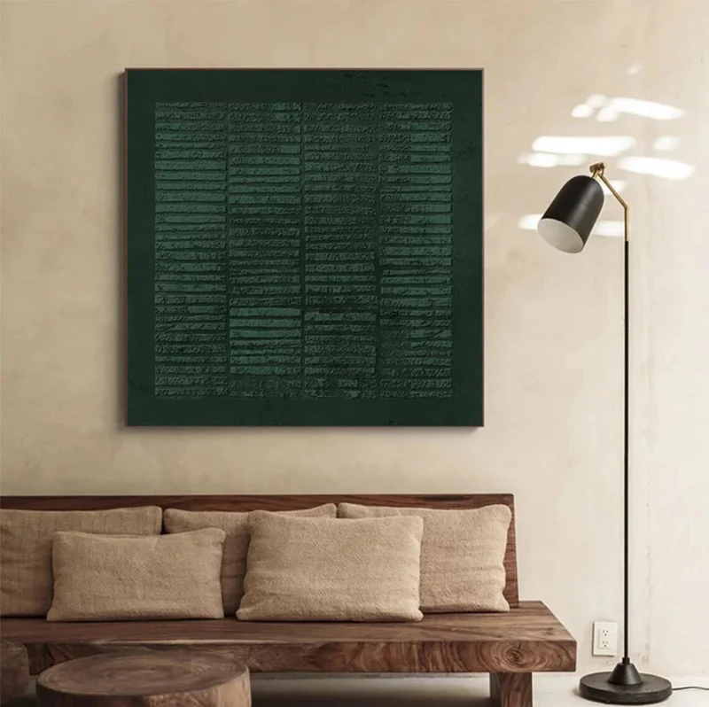 Handcrafted Abstract Painting Heavy Texture Wall Art For Homedecor HT1007