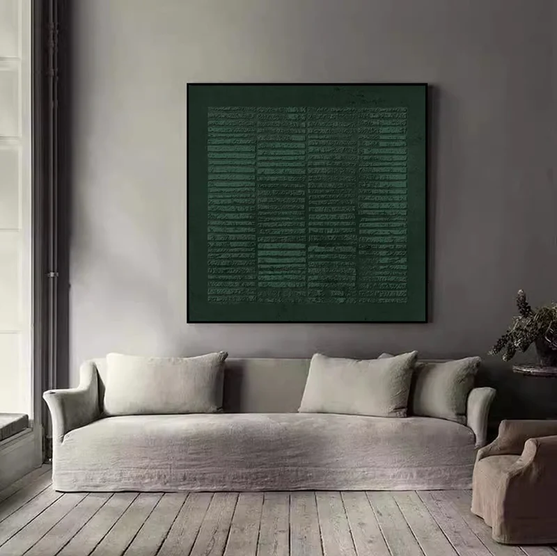 Handcrafted Abstract Painting Heavy Texture Wall Art For Homedecor HT1007
