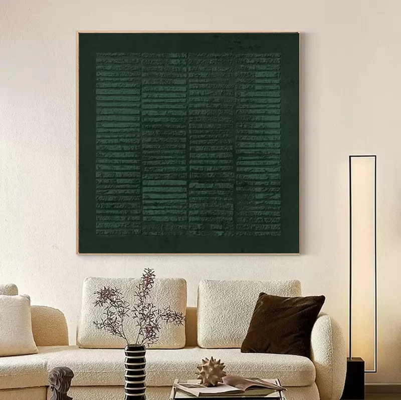 Handcrafted Abstract Painting Heavy Texture Wall Art For Homedecor HT1007