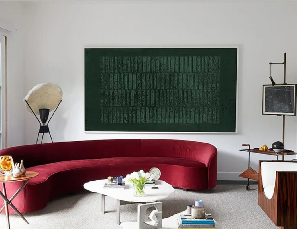 Handcrafted Abstract Painting Heavy Texture Wall Art For Homedecor HT1008