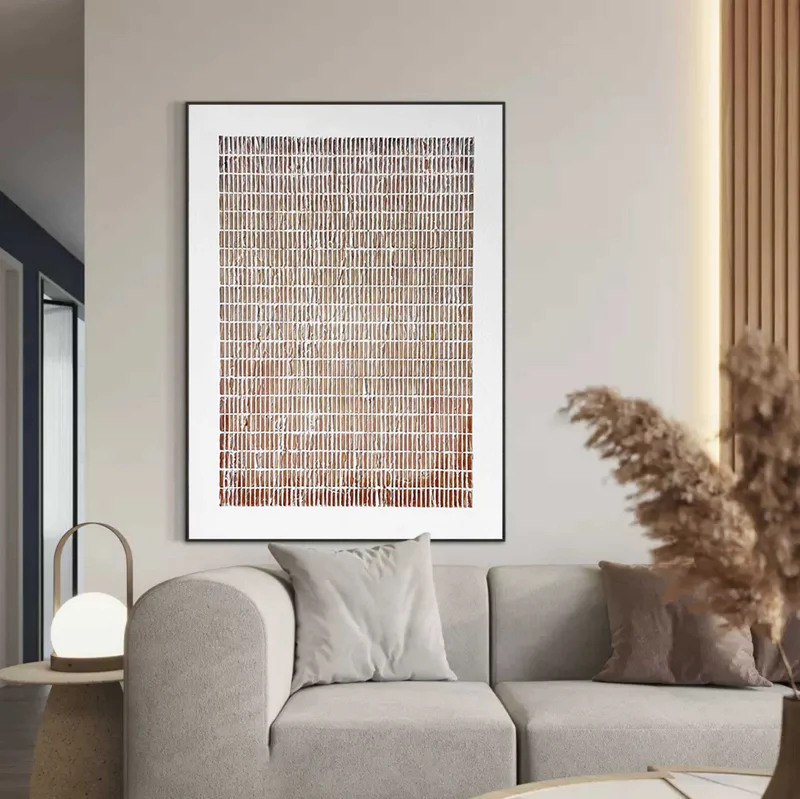 Handcrafted Abstract Painting Heavy Texture Wall Art For Homedecor HT1022A