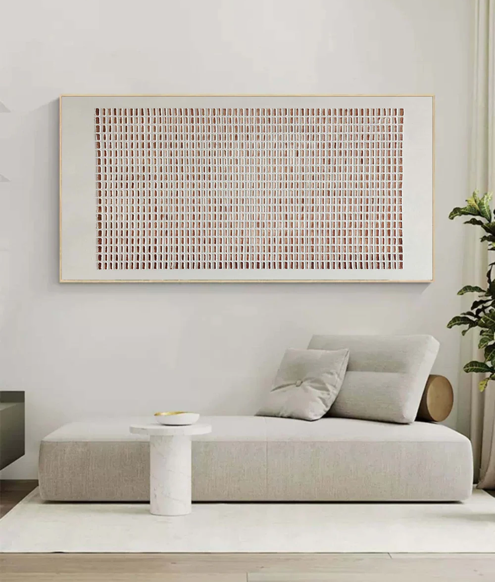 Handcrafted Abstract Painting Heavy Texture Wall Art For Homedecor HT1022C