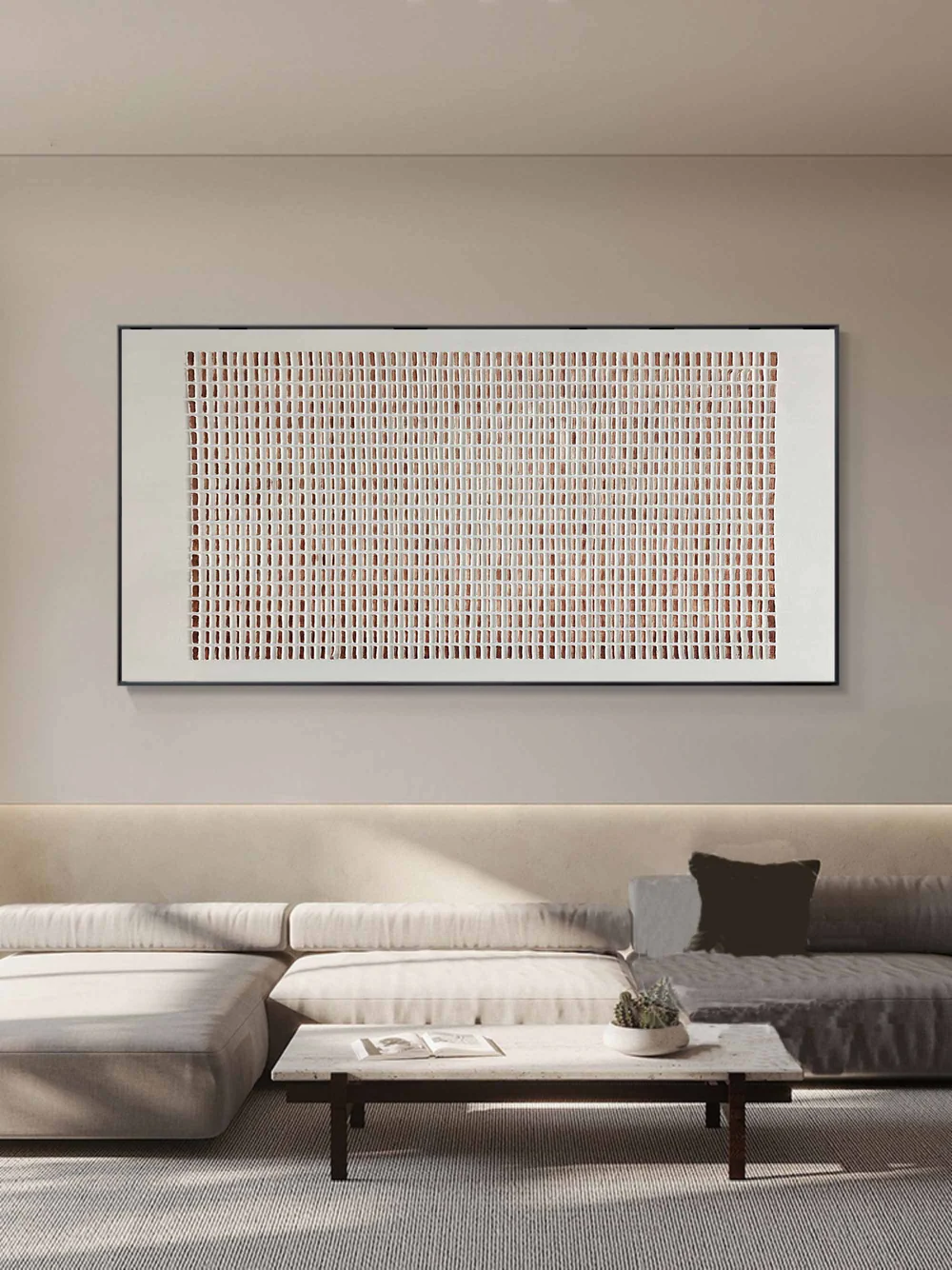 Handcrafted Abstract Painting Heavy Texture Wall Art For Homedecor HT1022C
