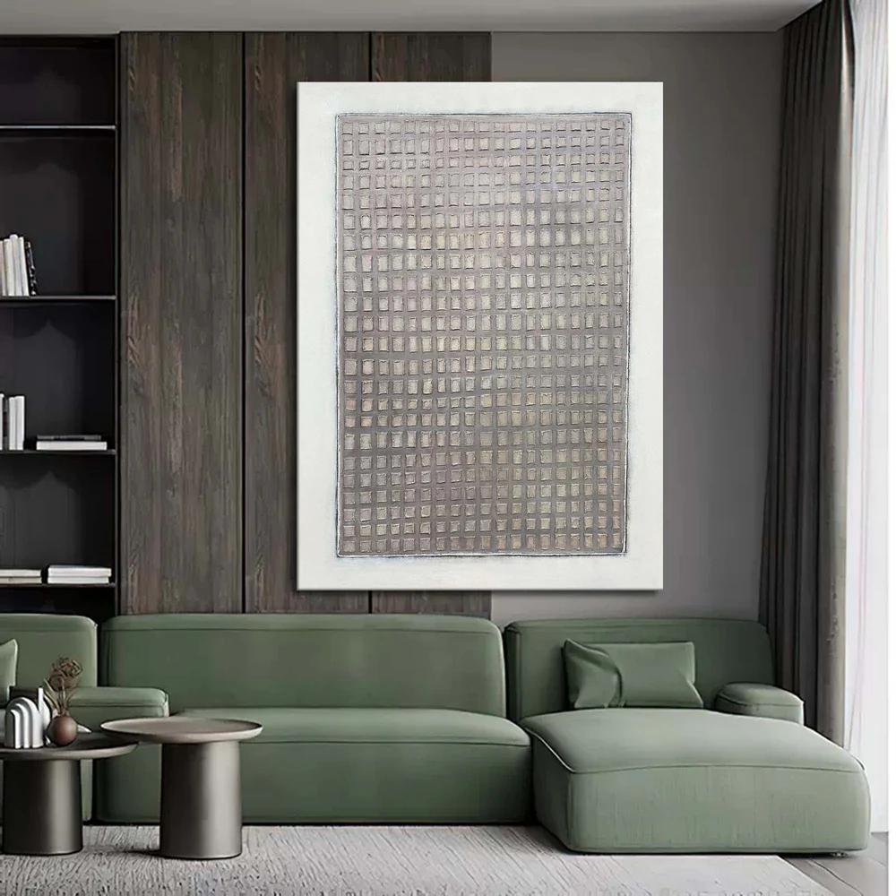 Handcrafted Abstract Painting Heavy Texture Wall Art For Homedecor HT1023A