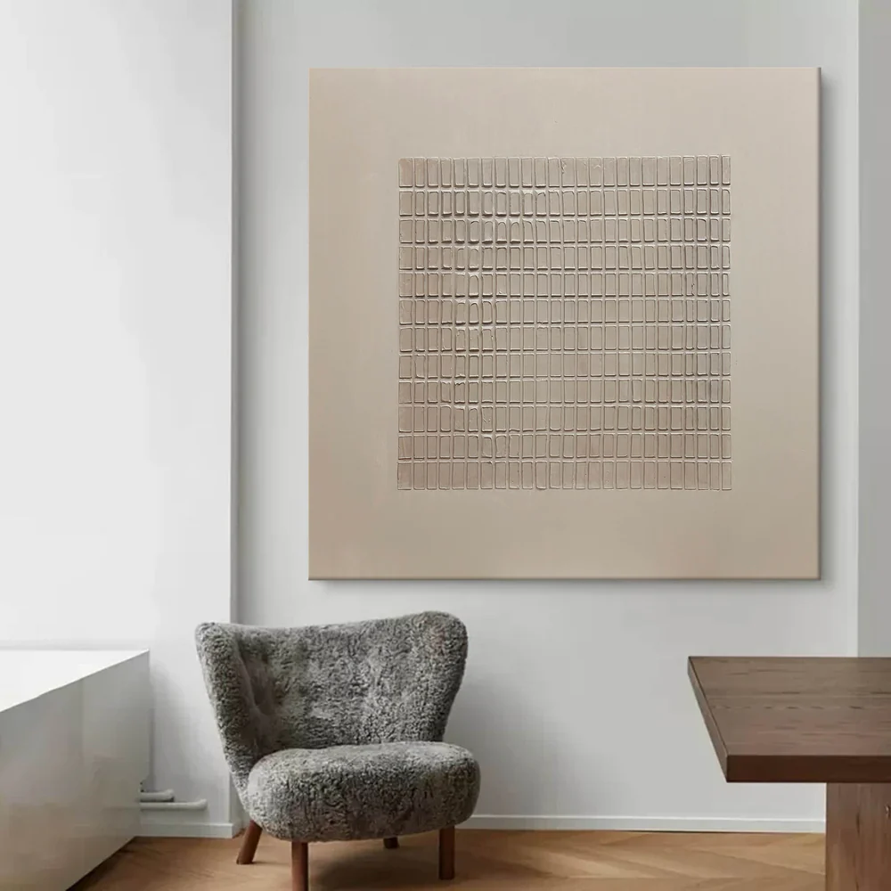 Handcrafted Abstract Painting Heavy Texture Wall Art For Homedecor HT1024
