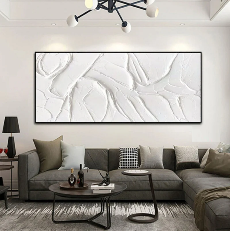 Handcrafted Abstract Painting Heavy Texture Wall Art For Homedecor HT1028