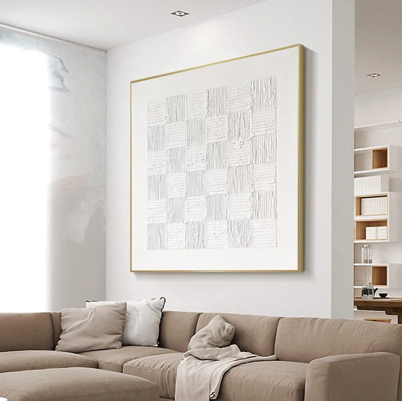 Handcrafted Abstract Painting Heavy Texture Wall Art For Homedecor HT1031