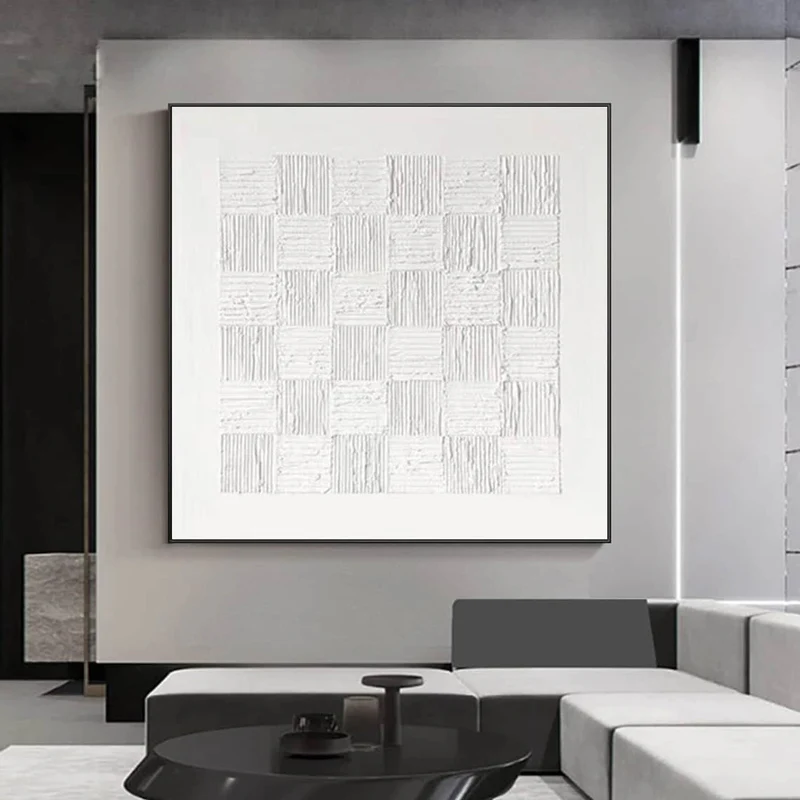 Handcrafted Abstract Painting Heavy Texture Wall Art For Homedecor HT1031