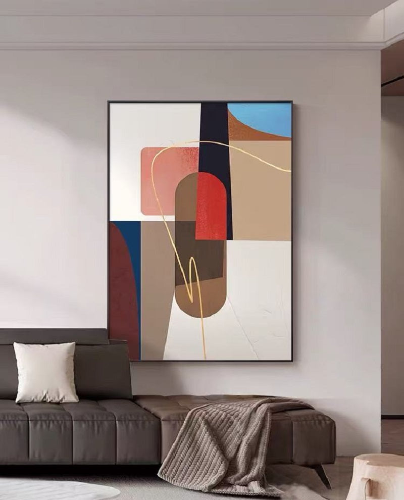 Handcrafted Oil Paintings Acrylic paintings On Canvas Abstract paintings Wall Art MA1004