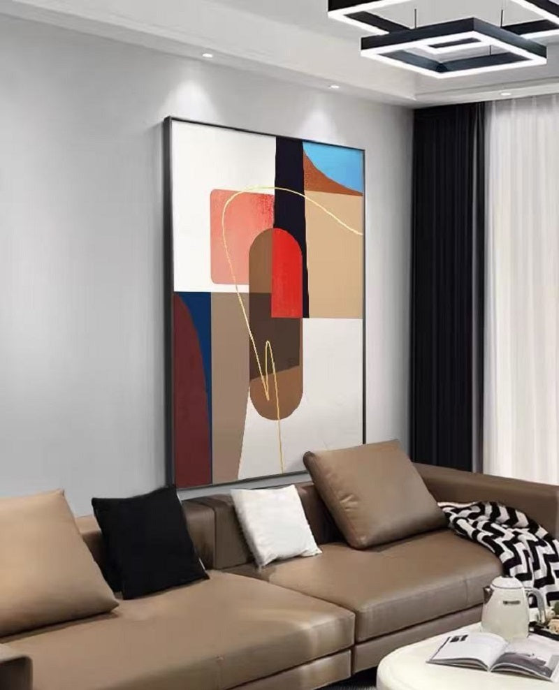 Handcrafted Oil Paintings Acrylic paintings On Canvas Abstract paintings Wall Art MA1004