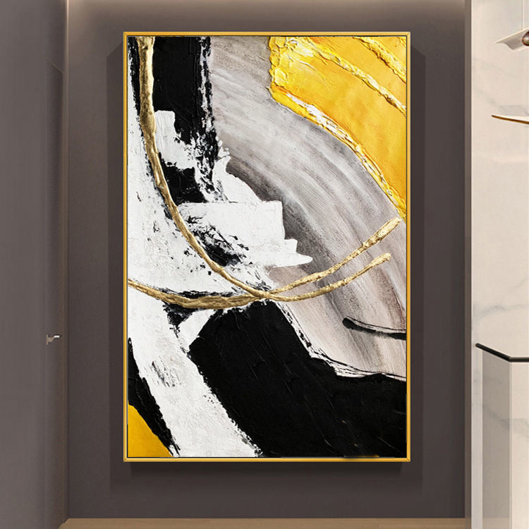 Handcrafted Abstract Painting Fine Wall Art For Homedecor AB1002