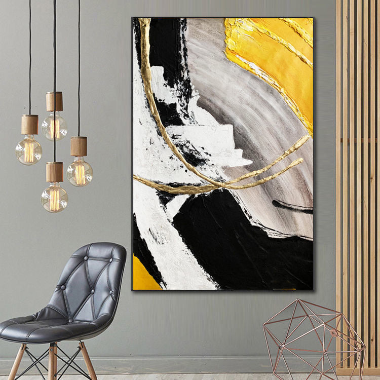 Handcrafted Abstract Painting Fine Wall Art For Homedecor AB1002
