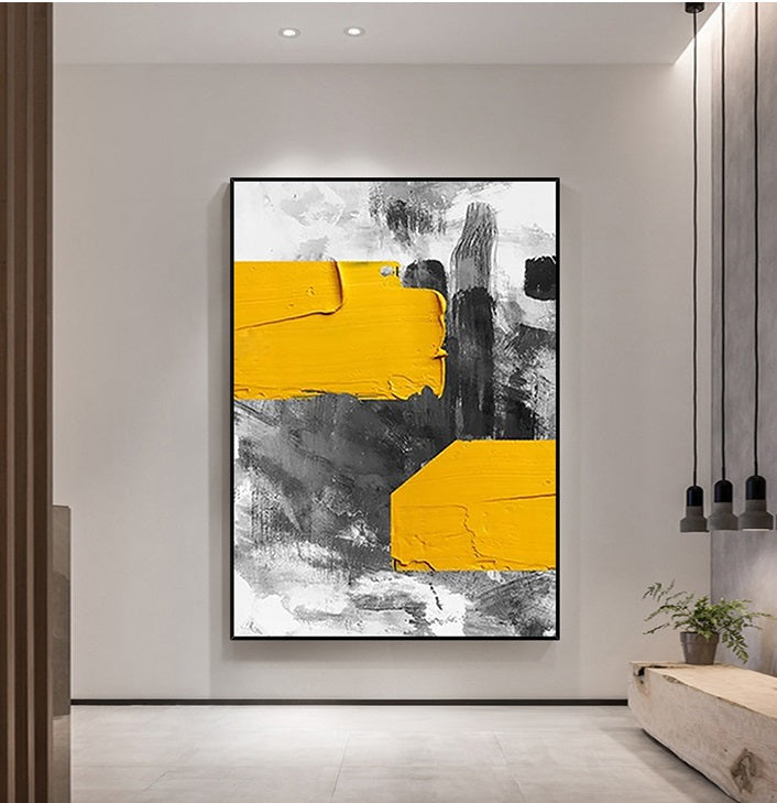 Handcrafted Abstract Painting Fine Art For Homedecor MA1013