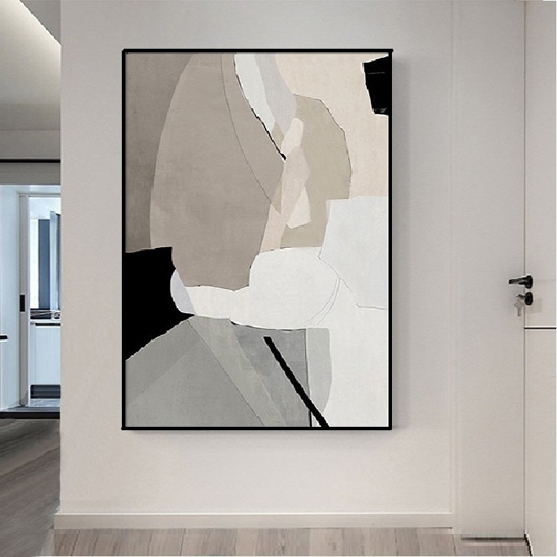 Handcrafted Abstract Painting Minimalist Wall Art For Homedecor MA1016A
