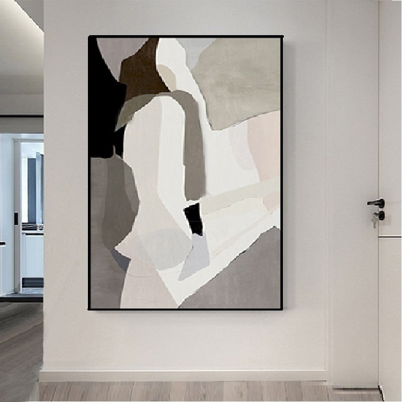 Handcrafted Abstract Painting Minimalist Wall Art For Homedecor MA1016B