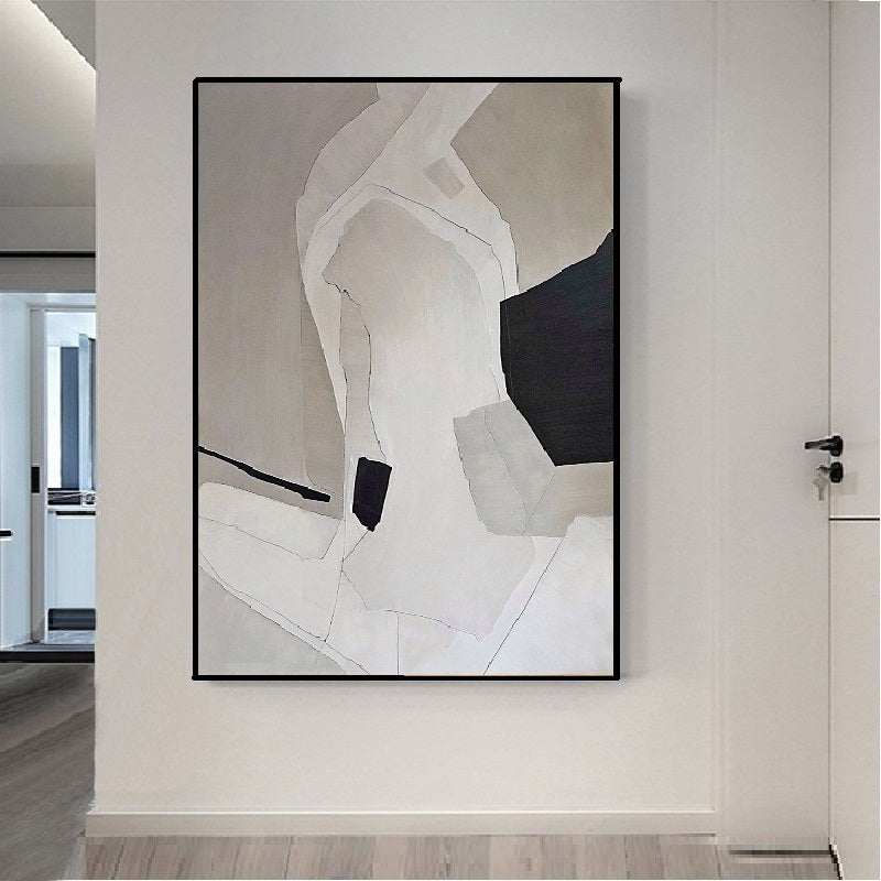 Handcrafted Abstract Painting Minimalist Wall Art For Homedecor MA1016C