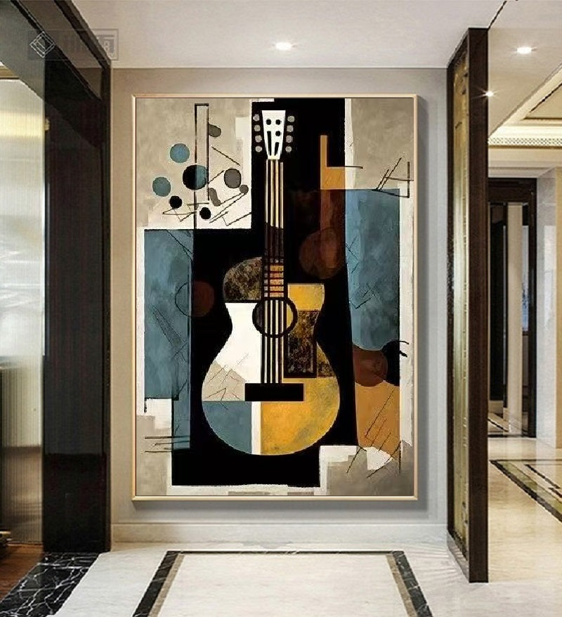 Handcrafted Abstract Painting Fine Art For Homedecor MA1018