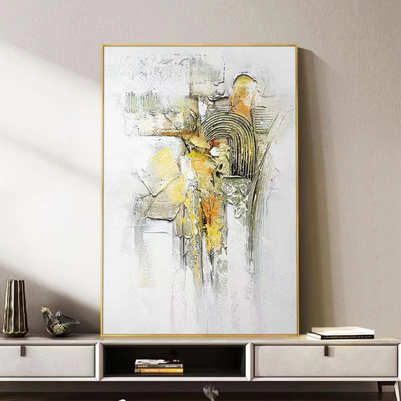Handcrafted Abstract Painting Minimalist Wall Art For Homedecor MA1018