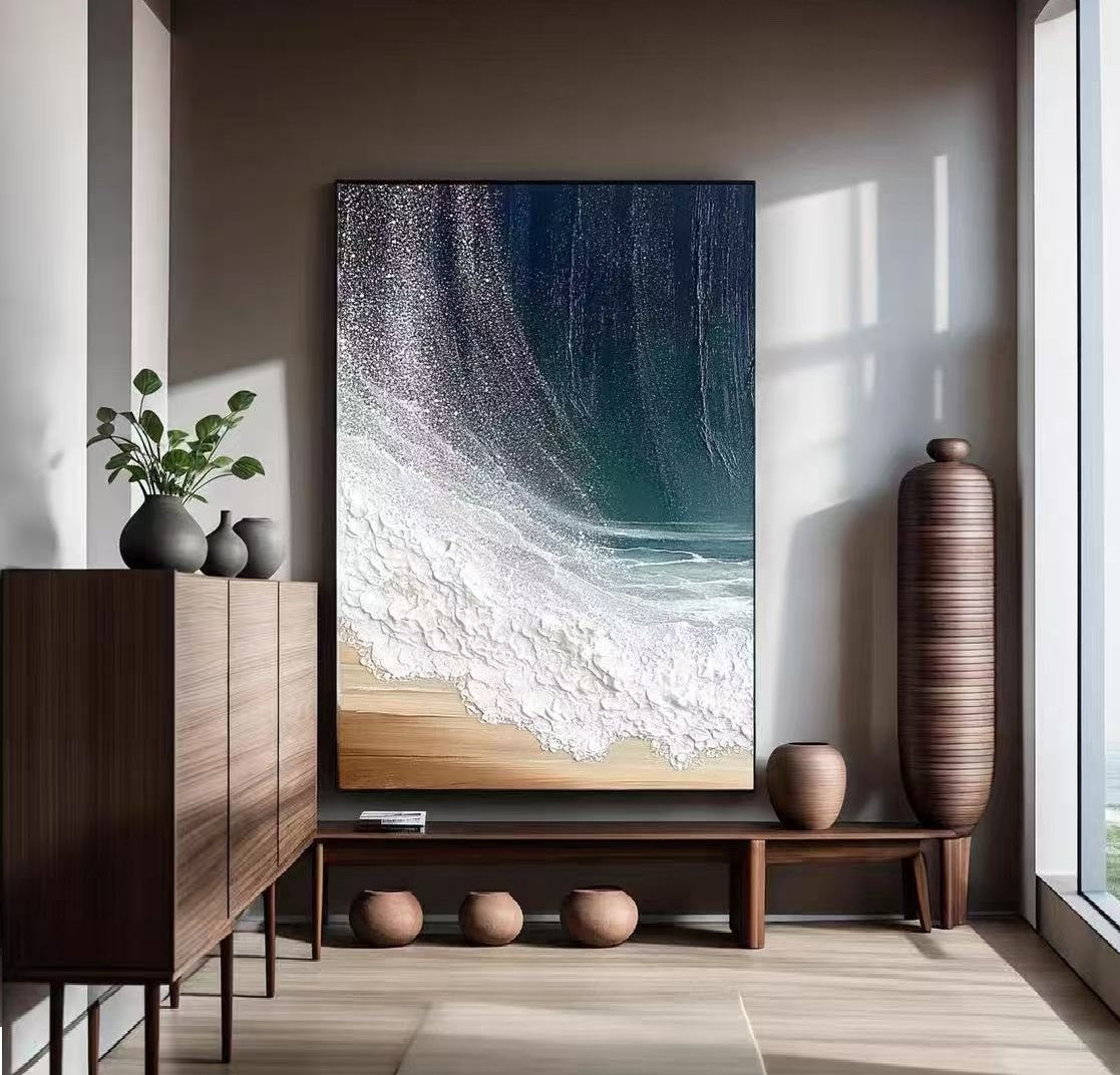 Handcrafted Abstract Painting Fine WallArt For Homedecor MA1020