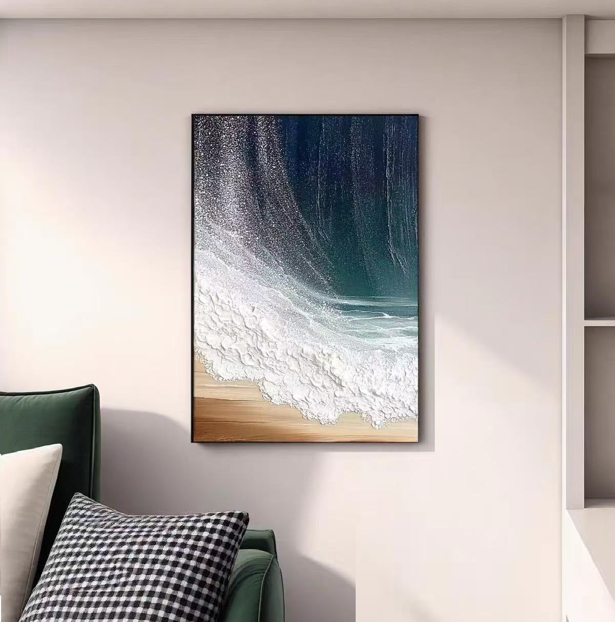 Handcrafted Abstract Painting Fine WallArt For Homedecor MA1020