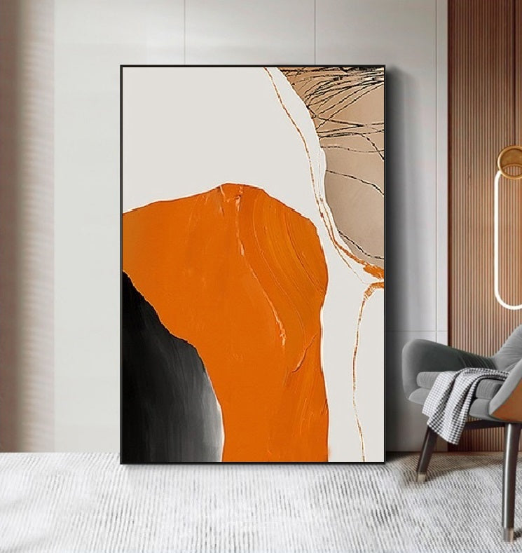 Handcrafted Abstract Painting Minimalist Wall Art For Homedecor MA1020A