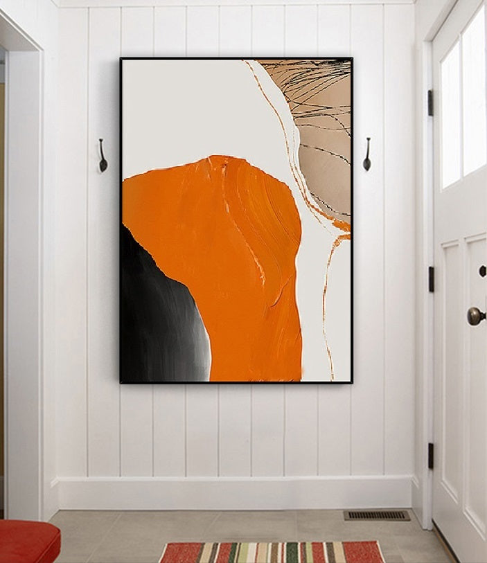 Handcrafted Abstract Painting Minimalist Wall Art For Homedecor MA1020A