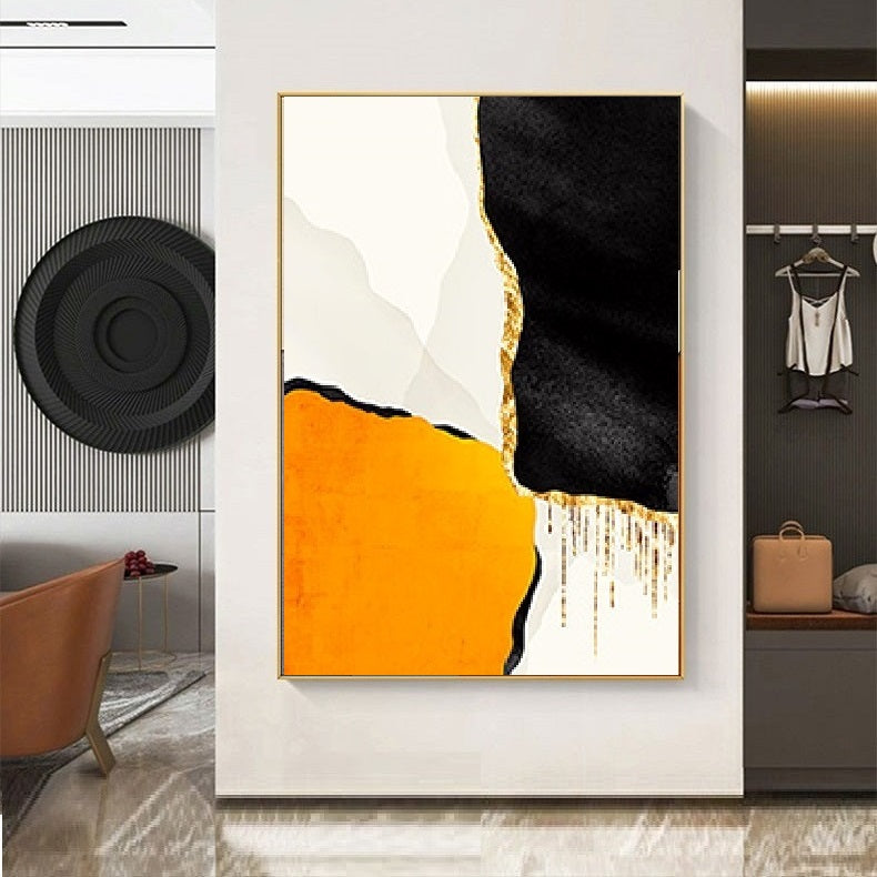 Handcrafted Abstract Painting Minimalist Wall Art For Homedecor MA1028C