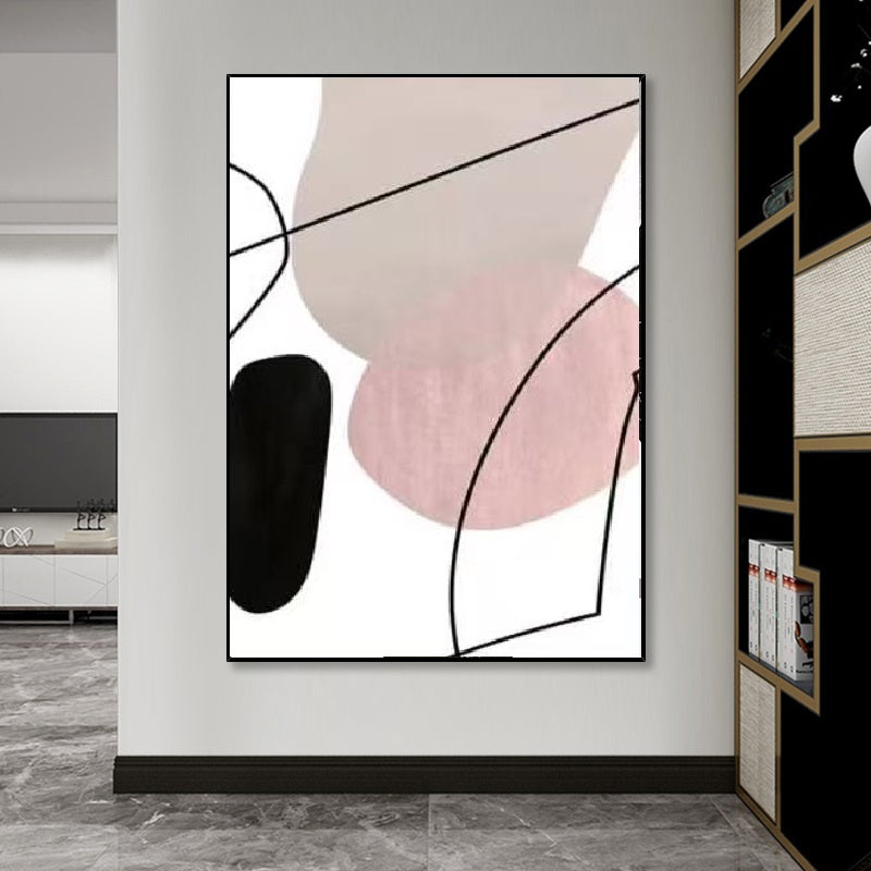 3PCs A Set Abstract Paintings Handcrafte Minimalist Wall Art For Homedecor MA1042