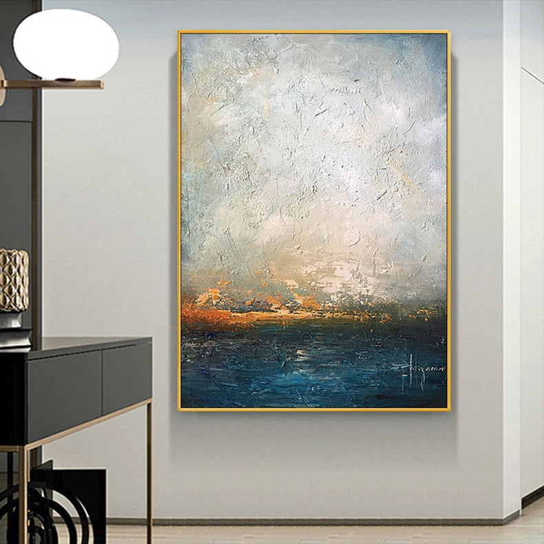 Handcrafted Oil Paintings Acrylic paintings On Canvas Abstract paintings Wall Art MA1045