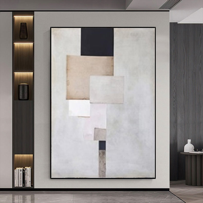 Handcrafted Abstract Painting Minimalist Wall Art For Homedecor MA1057B