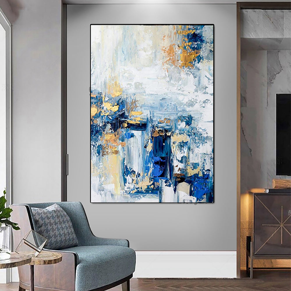Handcrafted Abstract Painting Fine Art For Homedecor MA1067