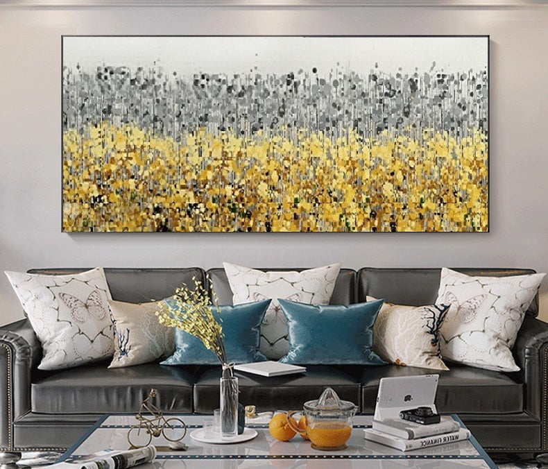 Handcrafted Abstract Painting Fine Art For Homedecor MA1074