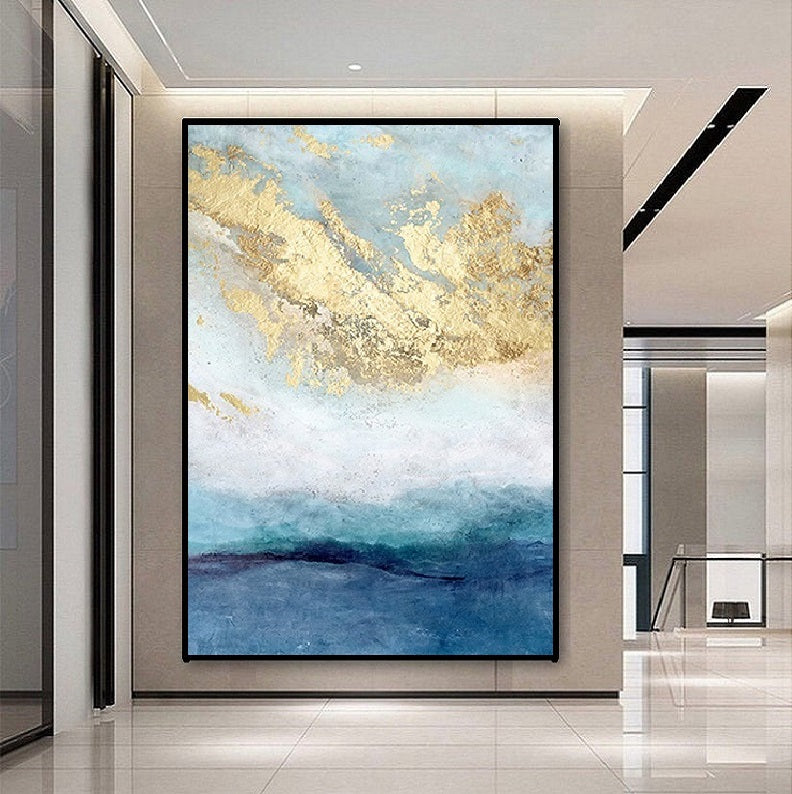 Handcrafted Abstract Painting Fine Art For Homedecor MA1086C