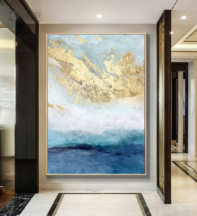 Handcrafted Abstract Painting Fine Art For Homedecor MA1086C