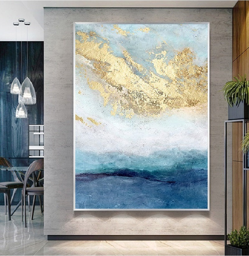 Handcrafted Abstract Painting Fine Art For Homedecor MA1086C