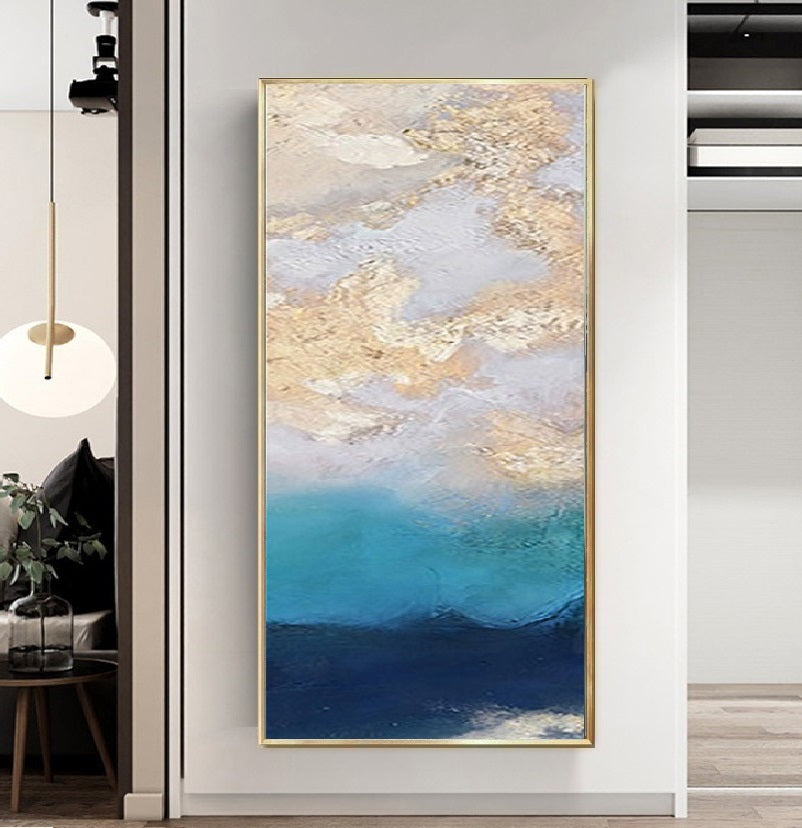 Handcrafted Abstract Painting Fine Art For Homedecor MA1088
