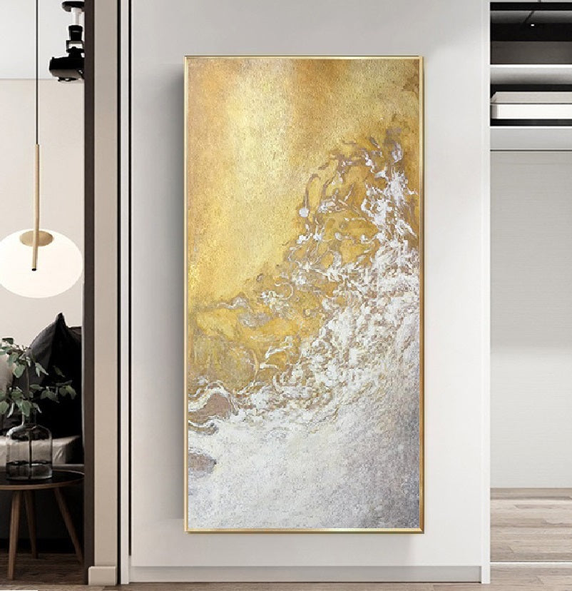 Handcrafted Abstract Painting Fine Art For Homedecor MA1105