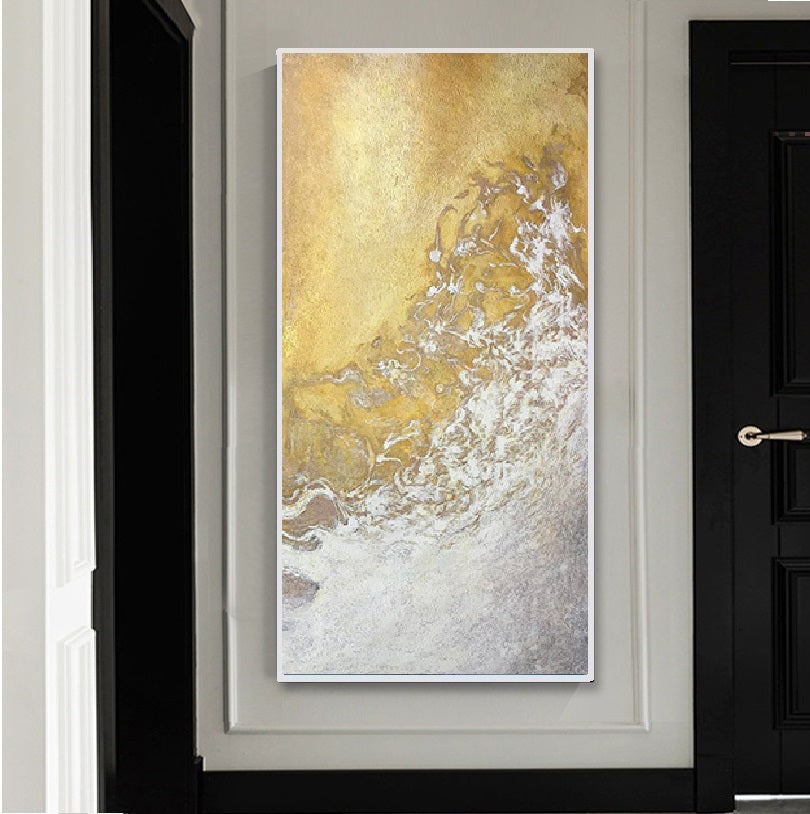 Handcrafted Abstract Painting Fine Art For Homedecor MA1105